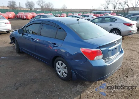 2012 Subaru Impreza 2.0I из США, поврежденный, VIN JF1GJAA61CH015719